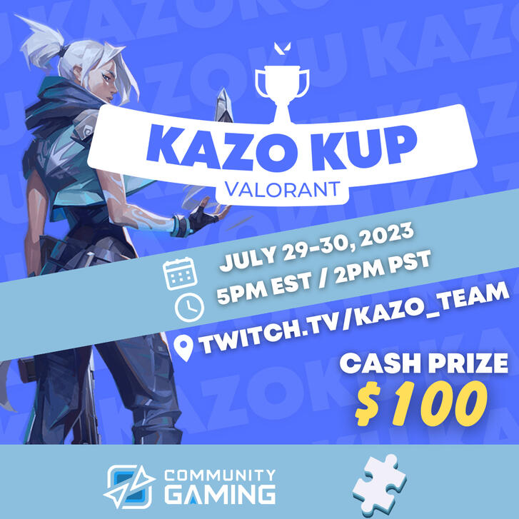 Kazo Kup Valorant 2023